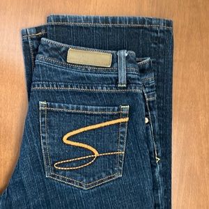 Seven jeans, boot cut, dark blue